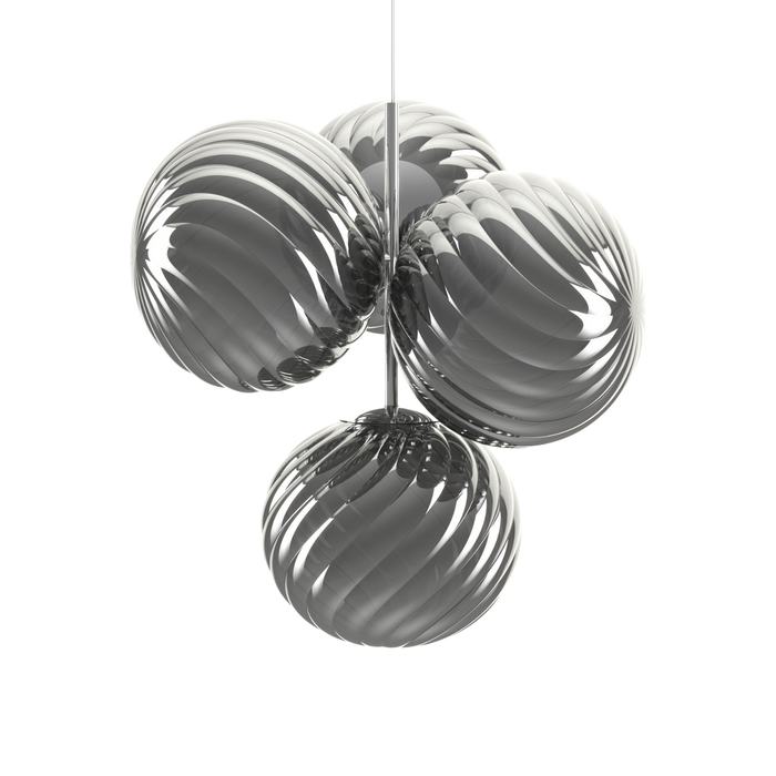 Tom Dixon Whirl Chandelier Small 吊燈 - 潤舍．生活家居 Luxury Life