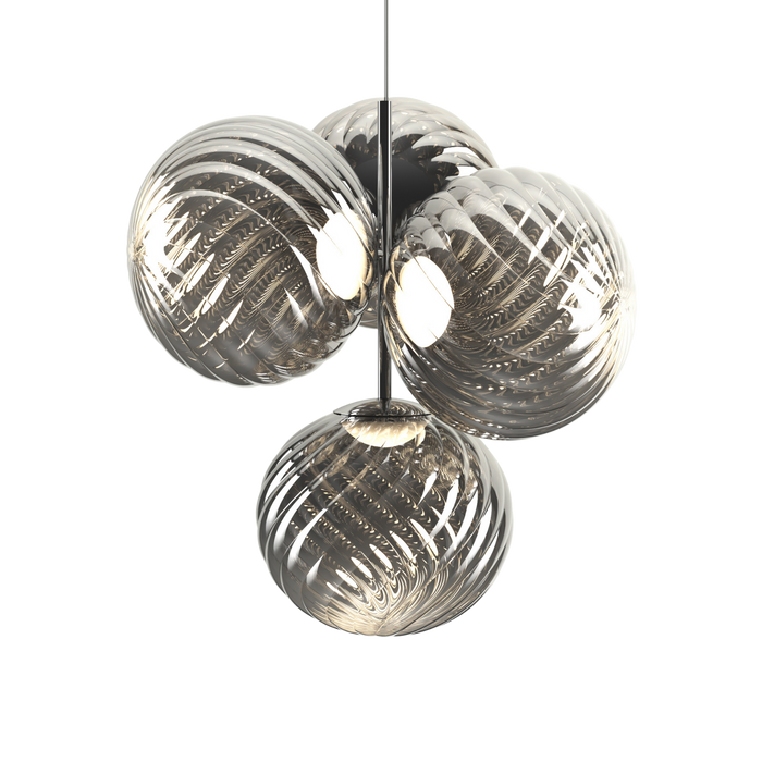Tom Dixon Whirl Chandelier Small 吊燈 - 潤舍．生活家居 Luxury Life