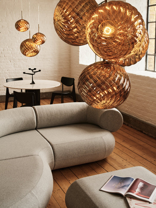 Tom Dixon Whirl Chandelier Small 吊燈 - 潤舍．生活家居 Luxury Life