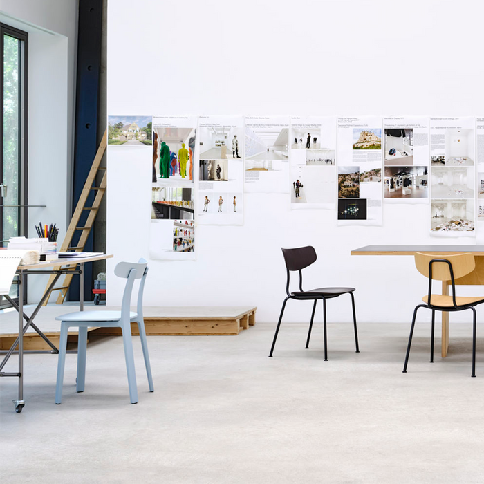 進口餐椅｜Vitra 塑形單椅  All Plastic Chair