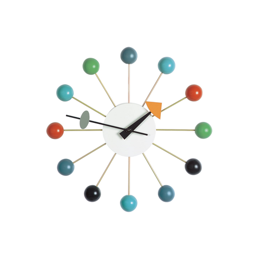 藝術掛鐘｜Vitra 彩色圓球壁鐘 Ball Wall Clock
