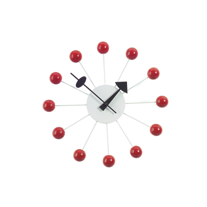藝術掛鐘｜Vitra 彩色圓球壁鐘 Ball Wall Clock