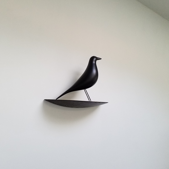 北歐擺飾｜Vitra 伊姆斯木鳥擺飾 (黑色) Eames House Bird