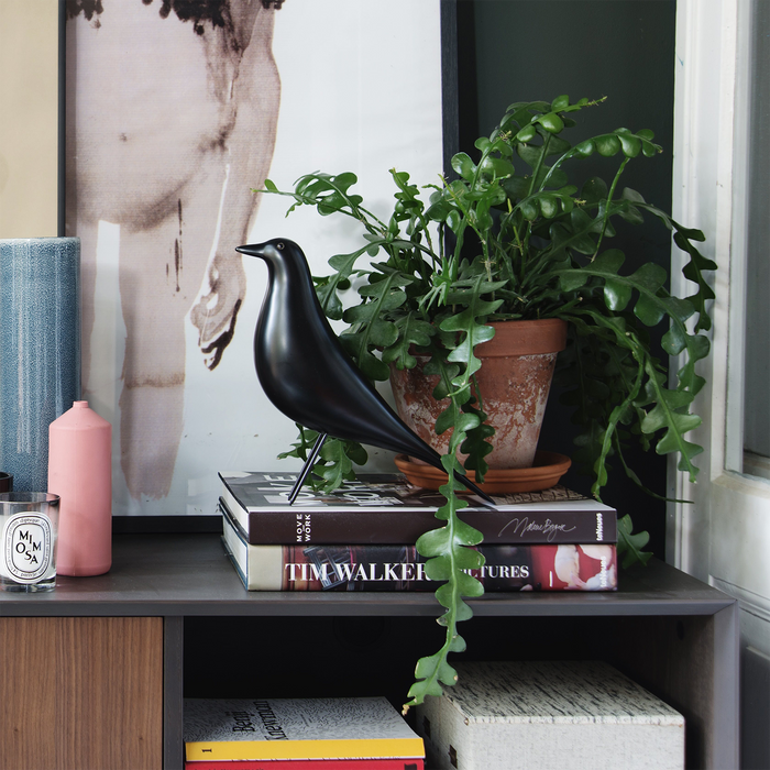 北歐擺飾｜Vitra 伊姆斯木鳥擺飾 (黑色) Eames House Bird