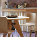 進口餐桌｜Vitra 三角實木餐桌 Gueridon Round Table