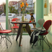 進口餐桌｜Vitra 三角實木餐桌 Gueridon Round Table