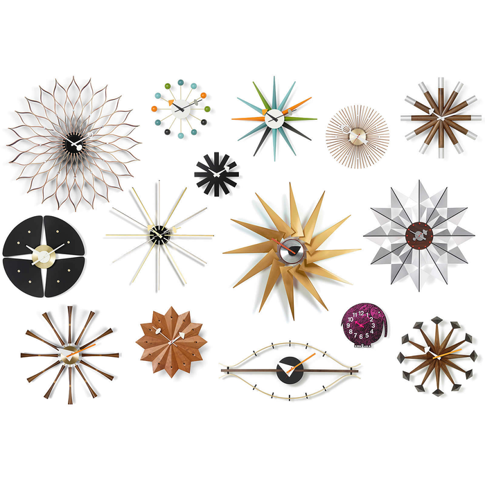 藝術掛鐘｜ Vitra 蒲公英壁鐘 Polygon Wall Clock