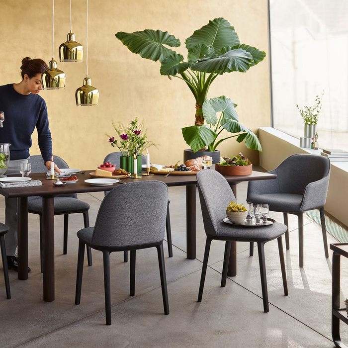 進口餐椅｜Vitra 舒適柔背扶手椅 / 餐椅  Softshell Chair / Armchair