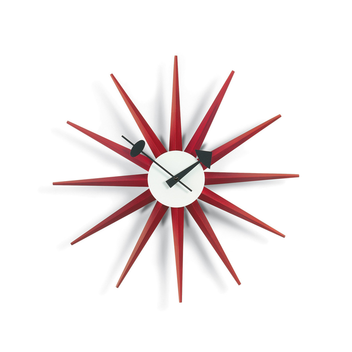 藝術掛鐘｜Vitra 旭日壁鐘 Sunburst Wall Clock  