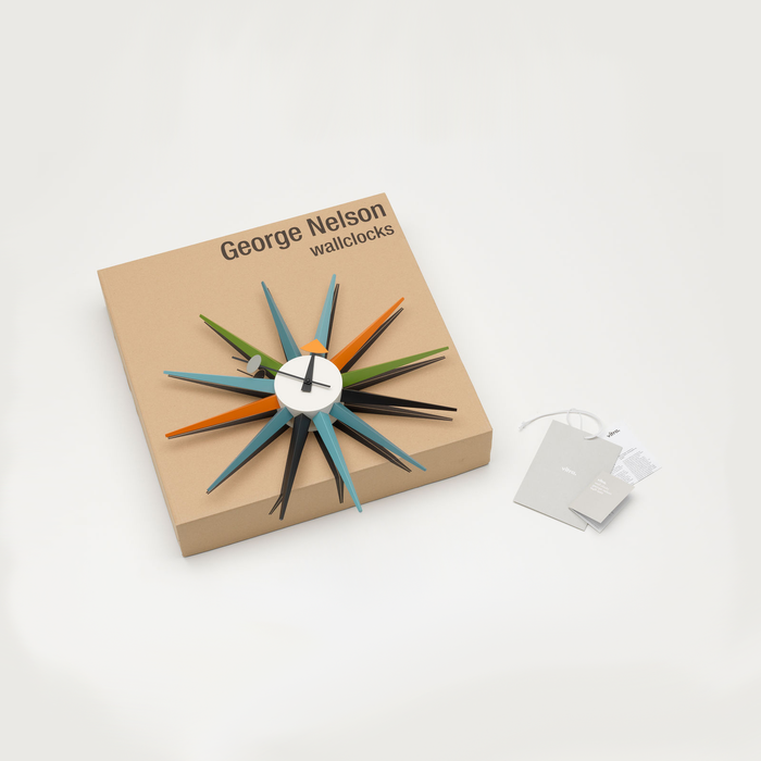 藝術掛鐘｜Vitra 旭日壁鐘 Sunburst Wall Clock  