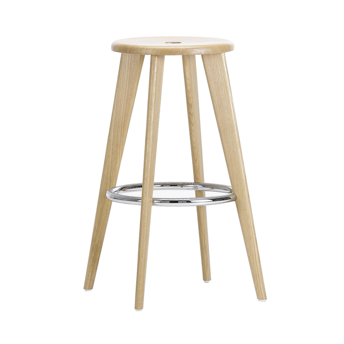 高腳椅推薦｜Vitra 原木高腳椅 Tabouret Haut Bar Stool