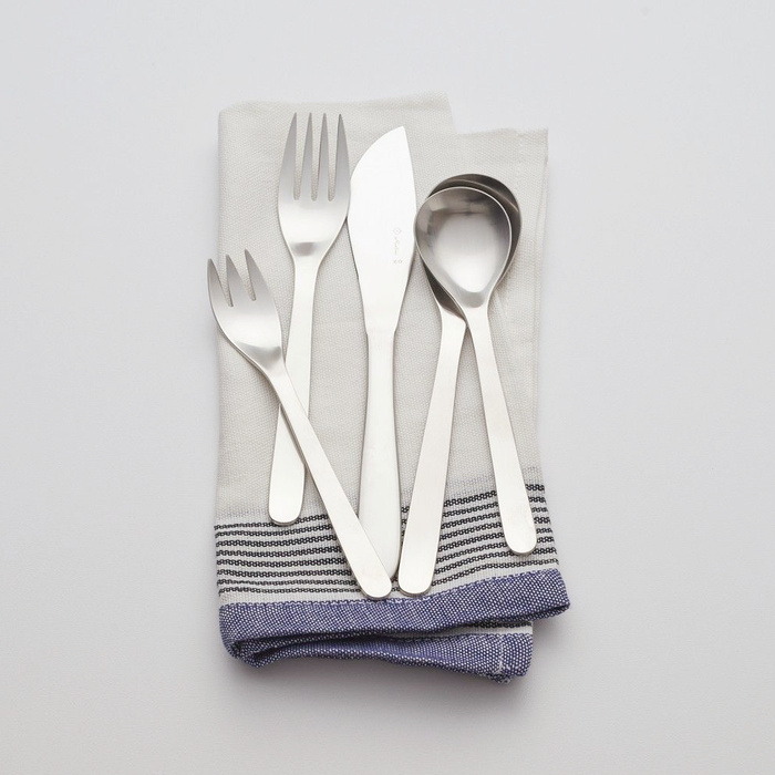 Sori Yanagi Stainless Steel Cutlery Set 不鏽鋼個人刀叉匙 (6 人份 / 24 件套組)
