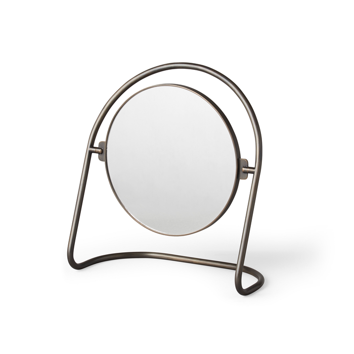 桌鏡化妝鏡推薦｜Audo 雲雨桌鏡 / 化妝鏡 Nimbus Table Mirror 北歐丹麥家飾推薦 Menu