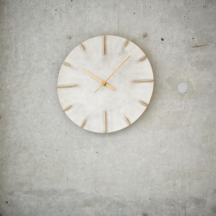 Lemnos Quaint Wall Clock 斑斕青銅壁鐘 (Ø25 cm)