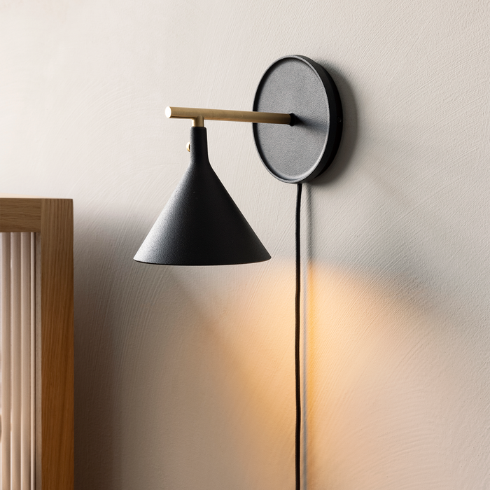 北歐壁燈｜Audo 凱斯壁燈 Cast Sconce Wall Lamp with Diffuser  北歐丹麥燈飾推薦 Menu