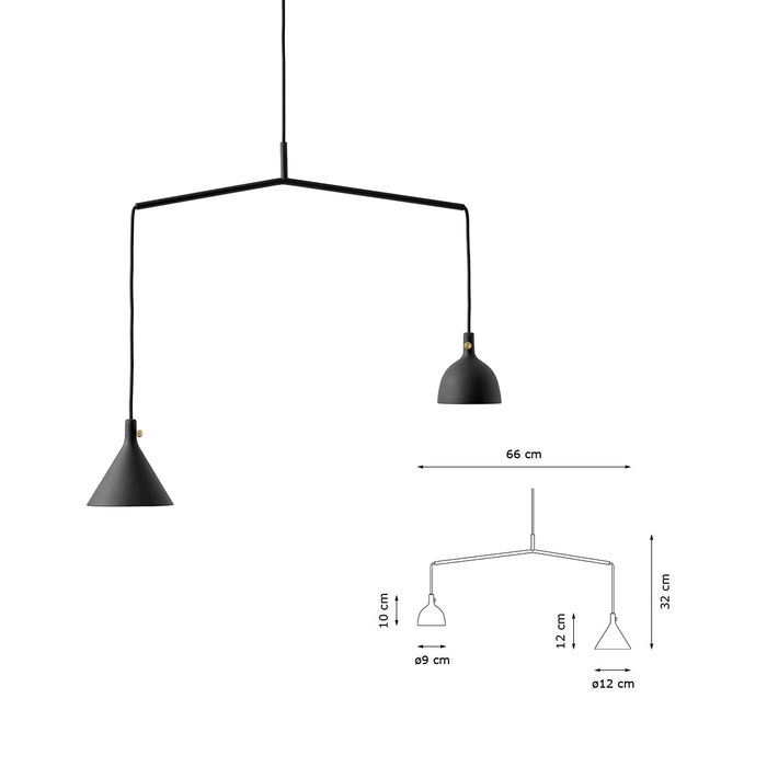 北歐進口吊燈｜Audo 凱斯吊燈 Cast Pendant Light, Shape 4 北歐丹麥燈飾推薦 Menu