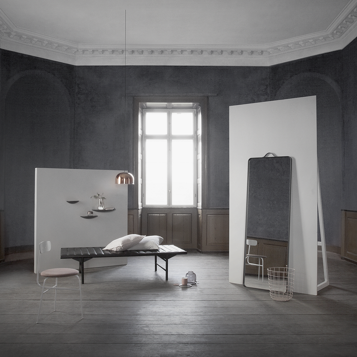 北歐全身鏡推薦｜Audo 簡約方形壁掛 / 落地式立鏡 Floor Mirror 北歐丹麥壁掛鏡推薦 Menu