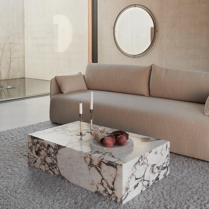 北歐邊桌茶几｜Audo 大理石方塊邊桌 Plinth Cubic Marble Coffee Table / Side Table 北歐丹麥咖啡桌傢具推薦 Menu