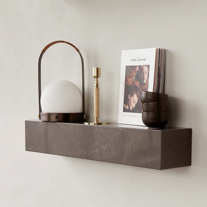 北歐收納層架｜Audo 大理石方塊壁面收納架 Plinth Marble Shelf 北歐丹麥收納層架推薦