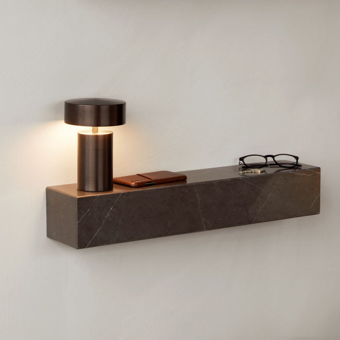 北歐收納層架｜Audo 大理石方塊壁面收納架 Plinth Marble Shelf 北歐丹麥收納層架推薦