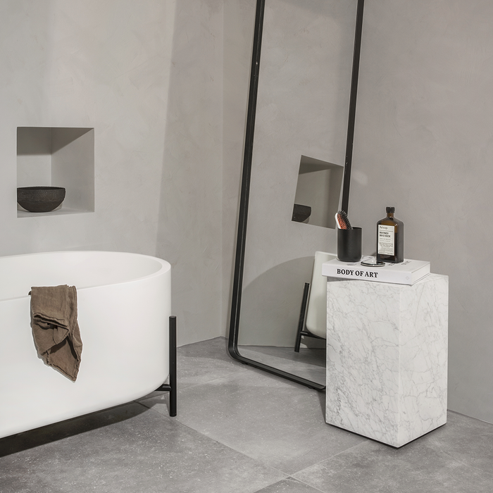 北歐邊桌｜Audo 大理石方塊邊桌 Plinth Cubic Marble Side Table 北歐丹麥咖啡桌傢具推薦 Menu