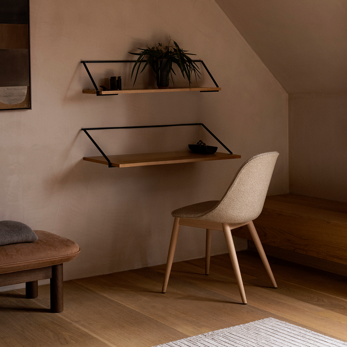 北歐簡約書桌｜Audo 瑞爾壁掛式書桌 Rail Desk  北歐丹麥傢具推薦 Menu