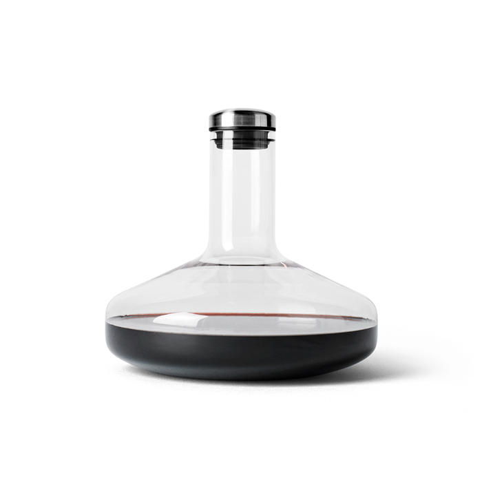 紅酒醒酒器｜呼吸式醒酒瓶 Wine Breather Carafe, Deluxe 北歐丹麥酒器推薦 Menu