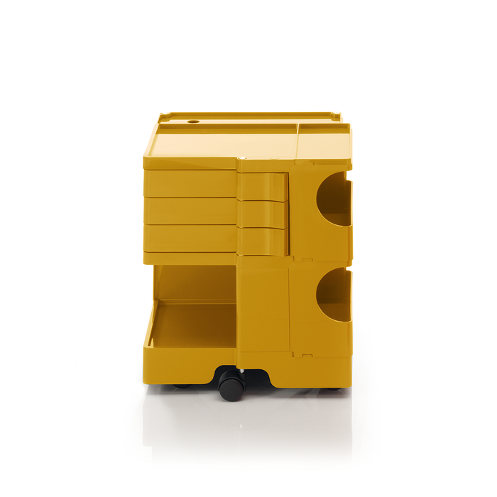 義大利收納推車｜B-Line 巴比收納推車 (S 52.5cm / 黃＆綠特殊色) Boby Storage Trolly System