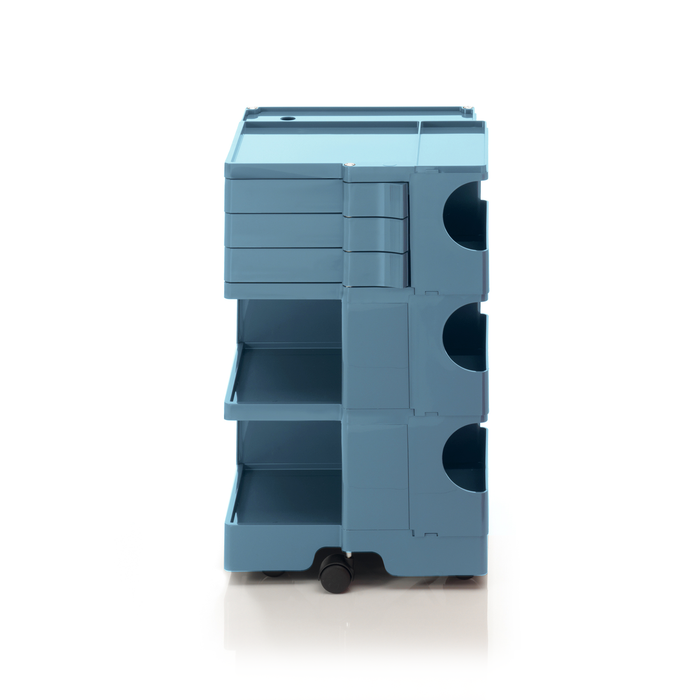 義大利收納推車｜B-Line 巴比收納推車 (M 73.5cm / 2023 新色鯨魚藍) Boby Storage Trolly System 