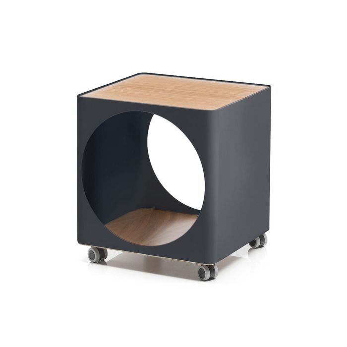 義大利收納推車 B-Line 圈圈雜誌收納台 / 床頭櫃 Ring Storage Trolly System / Side Table