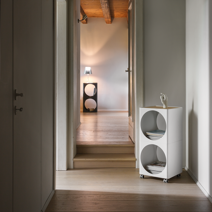 義大利收納推車 B-Line 圈圈雜誌收納台 / 床頭櫃 Ring Storage Trolly System / Side Table義大利收納推車 B-Line 圈圈雜誌收納台 / 床頭櫃 Ring Storage Trolly System / Side Table