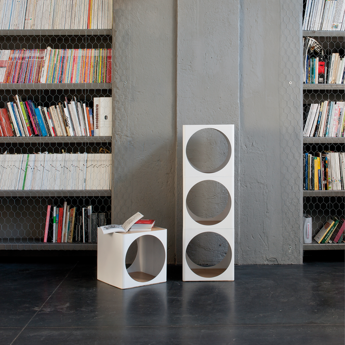 義大利收納推車 B-Line 圈圈雜誌收納台 / 床頭櫃 Ring Storage Trolly System / Side Table