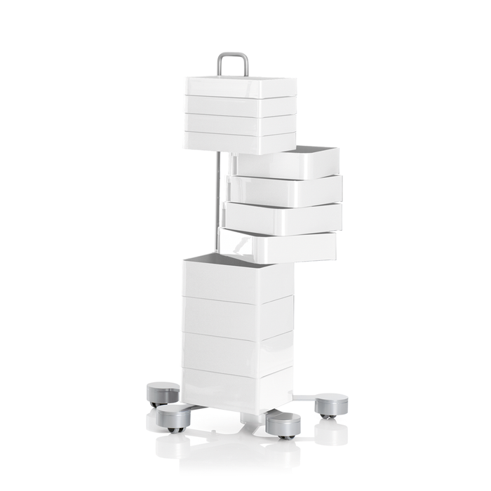 義大利收納推車｜B-Line 迴旋階梯 12 層 收納系統 / 收納櫃 Spinny Versatile Drawer System 