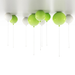 Brokis Memory Ceiling Lamp Glossy Surface 回憶氣球系列頂燈 (25cm / 亮面款)