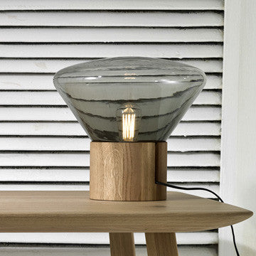 Brokis Muffins Wood Table Lamp 穆林桌燈 (Ø37 cm) - 潤舍．生活家居 Luxury Life