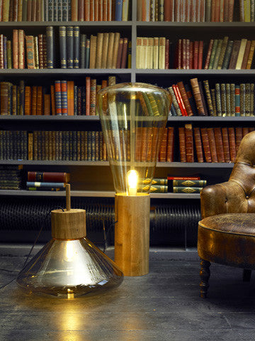 Brokis Muffins Wood Table Lamp 穆林錐形桌燈 (Ø53 cm) - 潤舍．生活家居 Luxury Life