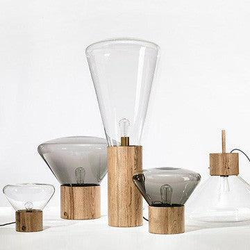 Brokis Muffins Wood Table Lamp 穆林錐形桌燈 (Ø53 cm) - 潤舍．生活家居 Luxury Life