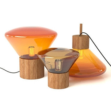 Brokis Muffins Wood Table Lamp 穆林桌燈(Ø53 cm) - 潤舍．生活家居 Luxury Life