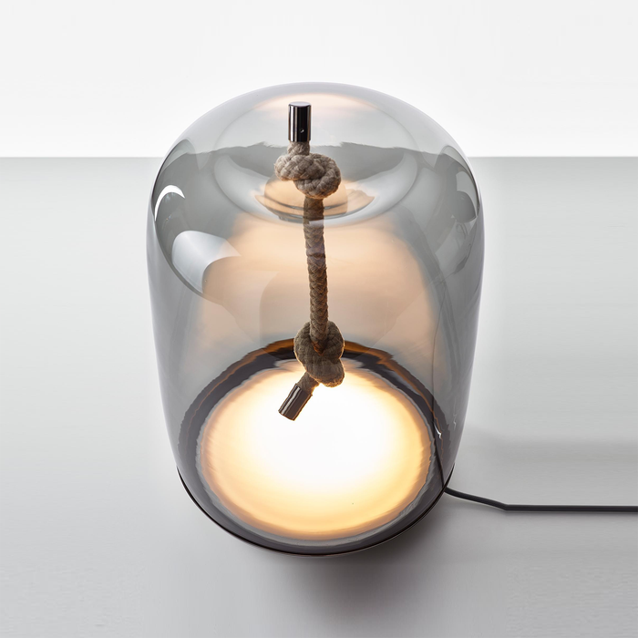 Brokis Knot Table Lamp 垂繩桌燈 (直筒款 / H42 cm)