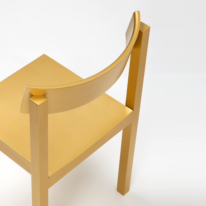 Mattiazzi MC14 Primo Wooden Dining Chair Special Edition in Gold 頂尖單椅 / 餐椅 (金色特別版)