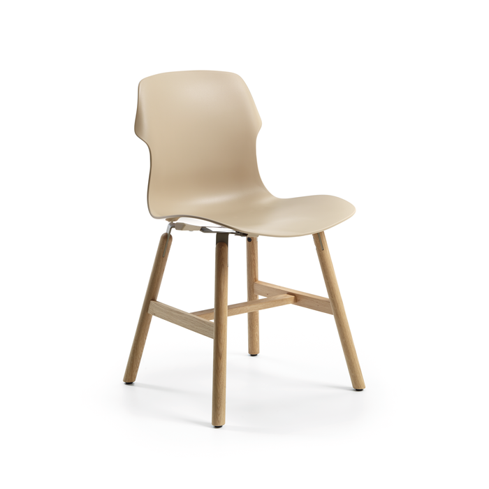 義大利進口餐椅｜Casamania 雪倫餐椅 (實木椅腳款) Stereo Dining Chair Wooden Base