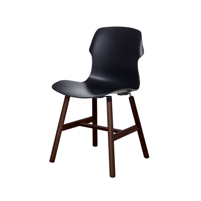 義大利進口餐椅｜Casamania 雪倫餐椅 (實木椅腳款) Stereo Dining Chair Wooden Base