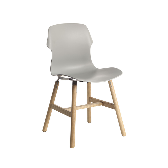 義大利進口餐椅｜Casamania 雪倫餐椅 (實木椅腳款) Stereo Dining Chair Wooden Base