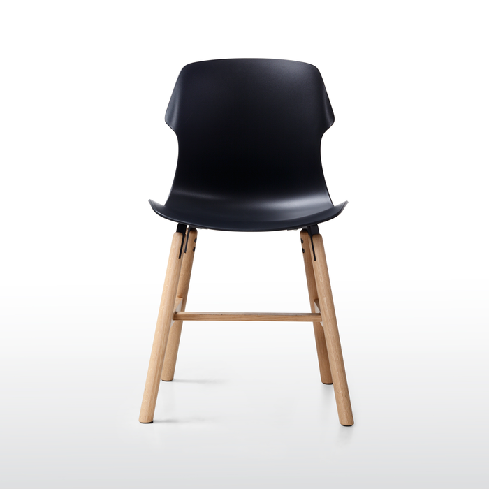 義大利進口餐椅｜Casamania 雪倫餐椅 (實木椅腳款) Stereo Dining Chair Wooden Base