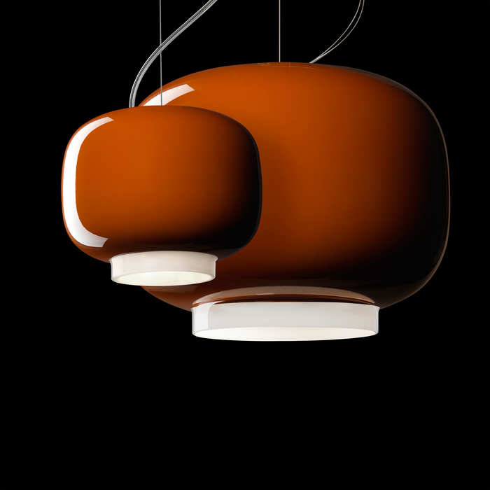 Foscarini Chouchin Mini 1 Suspension Lamp 彩色蘑菇吊燈 (橘色 / 小)