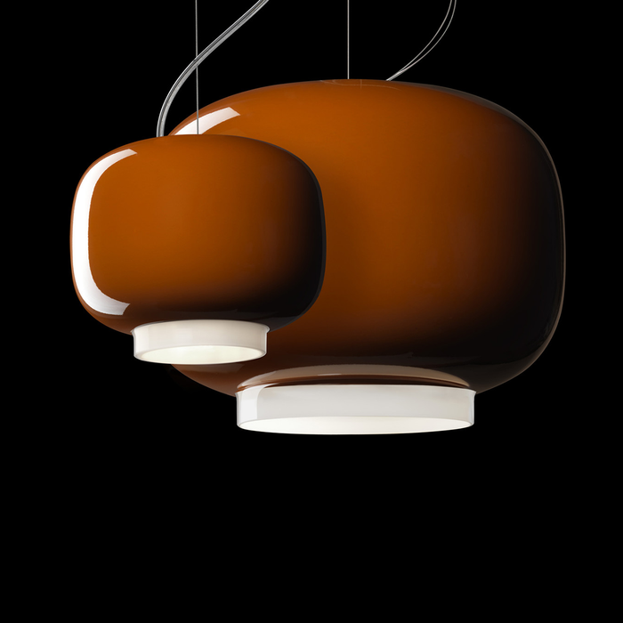 Foscarini Chouchin 1 Suspension Lamp 彩色蘑菇吊燈 (橘色)