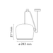 Flos Aim 吊燈 (Ø24.3 cm) Flos - 潤舍．生活家居 Luxury Life