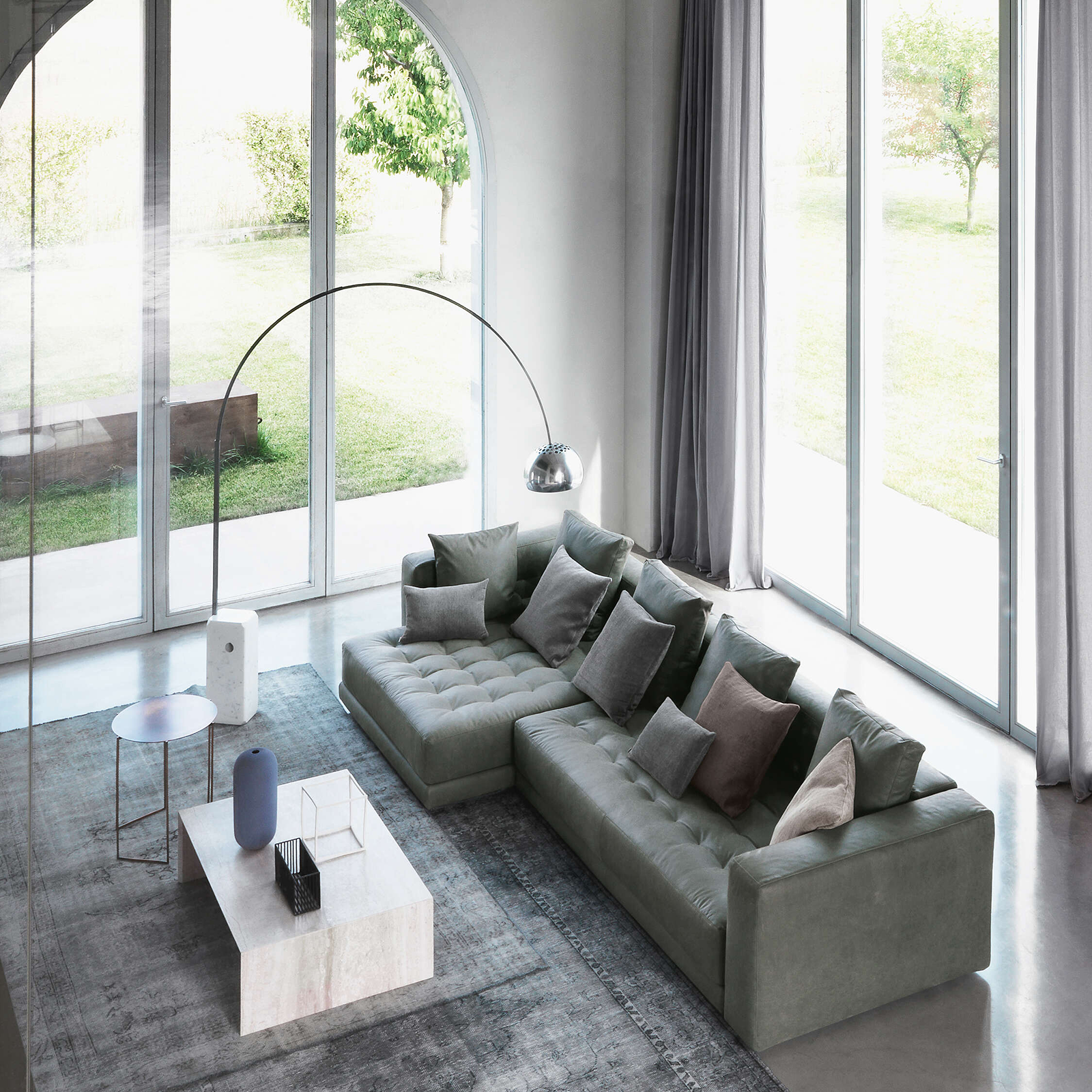 義大利立燈 — Flos 雅珂系列 Arco Floor Lamp 義大利經典設計燈具