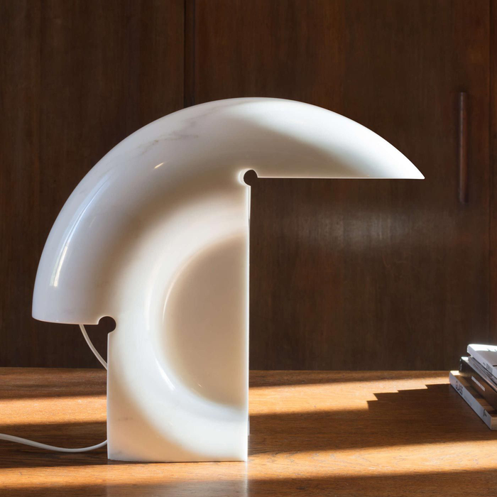 Flos Biagio Marble Table Lamp 盔甲大理石桌燈 - 潤舍．生活家居 Luxury Life