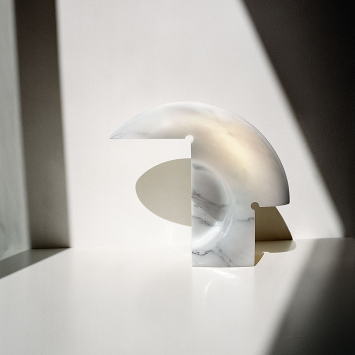 Flos Biagio Marble Table Lamp 盔甲大理石桌燈 - 潤舍．生活家居 Luxury Life